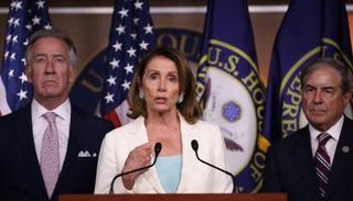 نانسي بيلوسي، زعيمة الديمقراطيين بمجلس النواب الأمريكي- أ.ف.ب