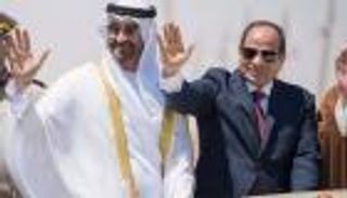 ‏الشيخ محمد بن زايد يشيد بالقوات المسلحة المصرية