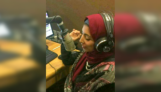 الكاتبة مي عبدالهادي تسجل حكاياتها