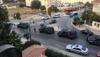 قوات الأمن الأردنية في موقع السفارة الإسرائيلية- أرشيفية