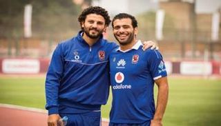 عماد متعب وحسام غالى