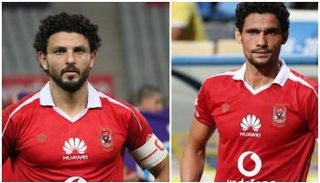 شكوك حول مشاركة غالي ونجيب مع الأهلي أمام الفيصلي