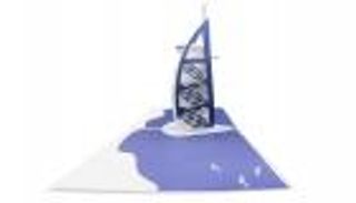 معالم دبي على بطاقات معايدة ثلاثية الأبعاد 