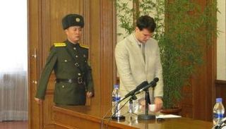 الطالب الأمريكي أوتو وارمبير الذي اعتقلته كوريا الشمالية