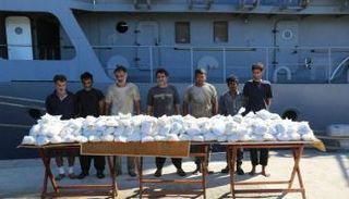 ضبط شحنة مخدرات إيرانية قبل وصولها مصر