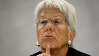 المدعية العامة السابقة المتخصصة في جرائم الحرب كارلا ديل بونتي