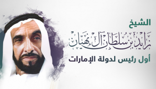 الشيخ زايد بن سلطان آل نهيان 