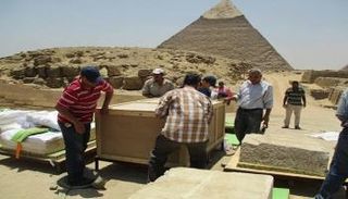 فريق الترميم اتبع الطرق العلمية في عملية الفك والتركيب والنقل