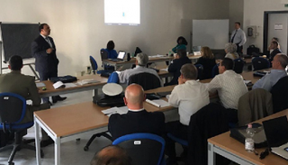 وفد شرطة أبوظبي في روما