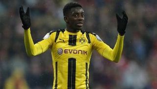 عثمان ديمبلي بقميص بروسيا دورتموند الألماني