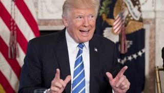 الرئيس الأمريكي دونالد ترامب 