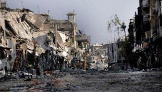 الدمار في حلب - أرشيفية