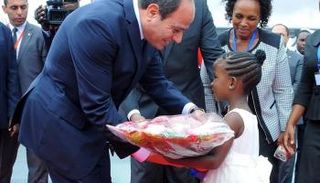 الرئيس المصري في جولته الإفريقية