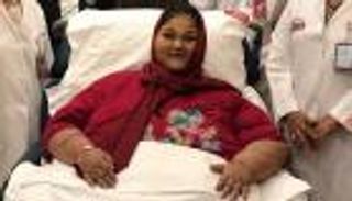 تحسن حالة أسمن امرأة في العالم بعد 100 يوم