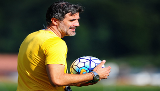 زوران أثناء الحصص التدريبية لنادي العين