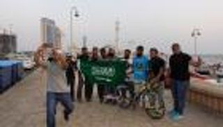 9 بريطانيين يقطعون 3000 كيلومتر على دراجاتهم لأداء فريضة الحج