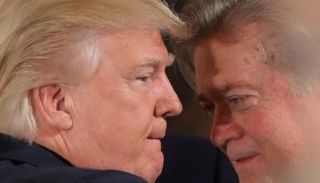 ترامب وبانون - رويترز