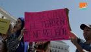 كاميرا "العين" في وقفة بإسبانيا ضد تشويه الإسلام