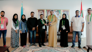 وفد هئية الصحة بدبي