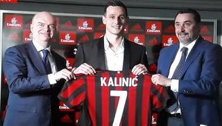 ميلان يكمل فريق صفقاته الصيفية بضم كالينيتش