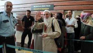 الحجاج الأتراك يتجهون إلى مكة