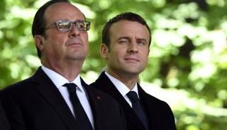 هولاند وماكرون