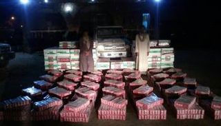 سجائر - من ضبطيات الجيش المصري على المنافذ الحدودية