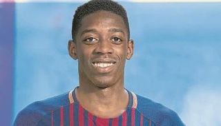 ديمبلي يرث نيمار في قائمة برشلونة