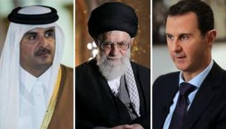 الأسد وخامنئي وتميم 