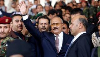 الرئيس اليمني المخلوع على عبدالله صالح 