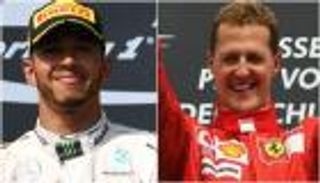 هاميلتون "القياسي" يعادل رقم شوماخر في الفورمولا 1