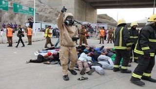 قوات الدفاع المدني السعودي تواصل استعدادات مكثفة للحج