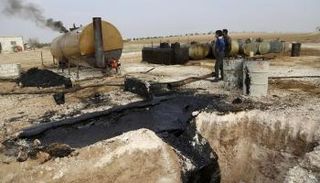 آبار نفط يسيطر عليها داعش