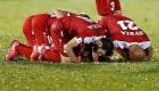 الزمالك يهنئ لاعبيه السوريين بإسقاط قطر
