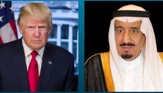 الملك سلمان وترامب