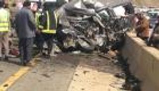 مصرع 11 طالبة في إيران جراء انقلاب حافلة