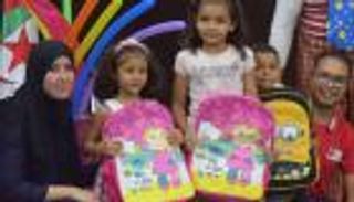 بالصور.. مبادرة لإسعاد 200 تلميذ يتيم بالجزائر