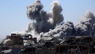 غارة روسية على دير الزور - أرشيفية