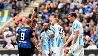 ركلة جزاء الإنتر احتاجت 5 دقائق من النقاش