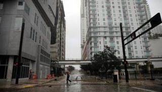 جانب من إعصار إرما