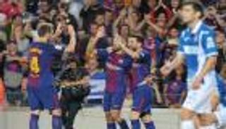 ميسي يسجل أول هاتريك في الليجا منذ 18 شهرا