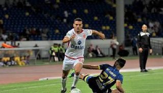 من مباراة الوداد والفتج الرباطي