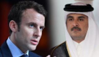 بالفيديو.. وقفات احتجاجية وحملات تنديد تستقبل تميم عند أبواب الإليزيه