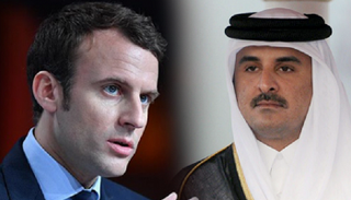 احتجاجات على الدعم القطري للإرهاب تنتظر تميم في باريس