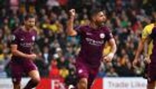 ثنائية معتادة لأجويرو تمنحه الهدف 200 أوروبيا