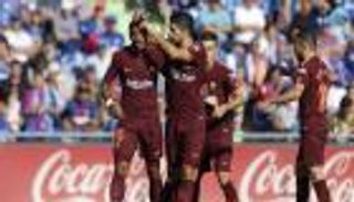 البدلاء ينقذون برشلونة أمام خيتافي 