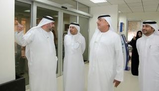 جانب من جولة الدكتور محمد العلماء والدكتور يوسف السركال 