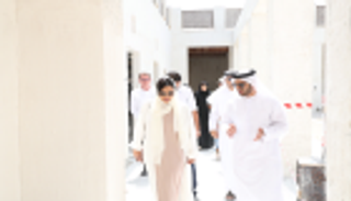 بدور القاسمي تتفقد مشاريع شروق في مليحة وقلب الشارقة