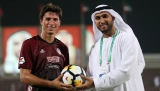 تيجالي سجل هاتريك في مرمى دبا الفجيرة