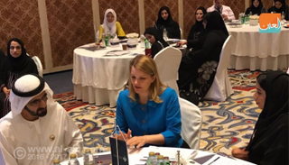 الشيخ محمد بن راشد يشهد إطلاق 